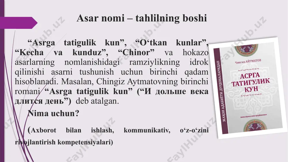 adabiyot fanini o‘qitishda badiiy tahlil - Page 5