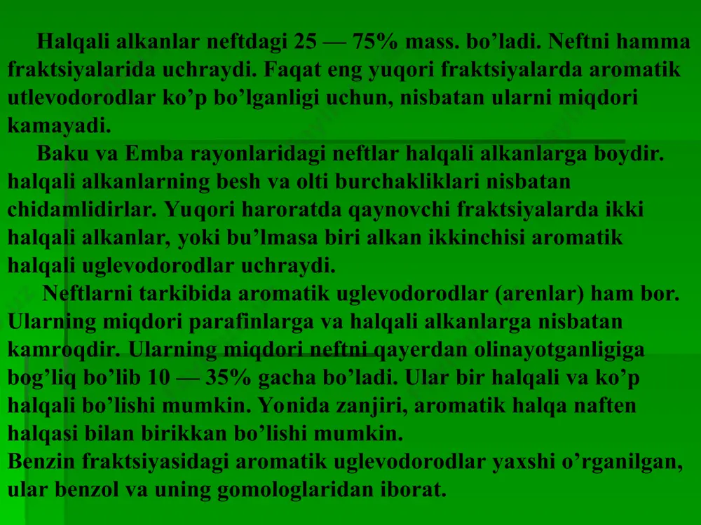 neft va tabiiy gazning element tarkibi - Page 5