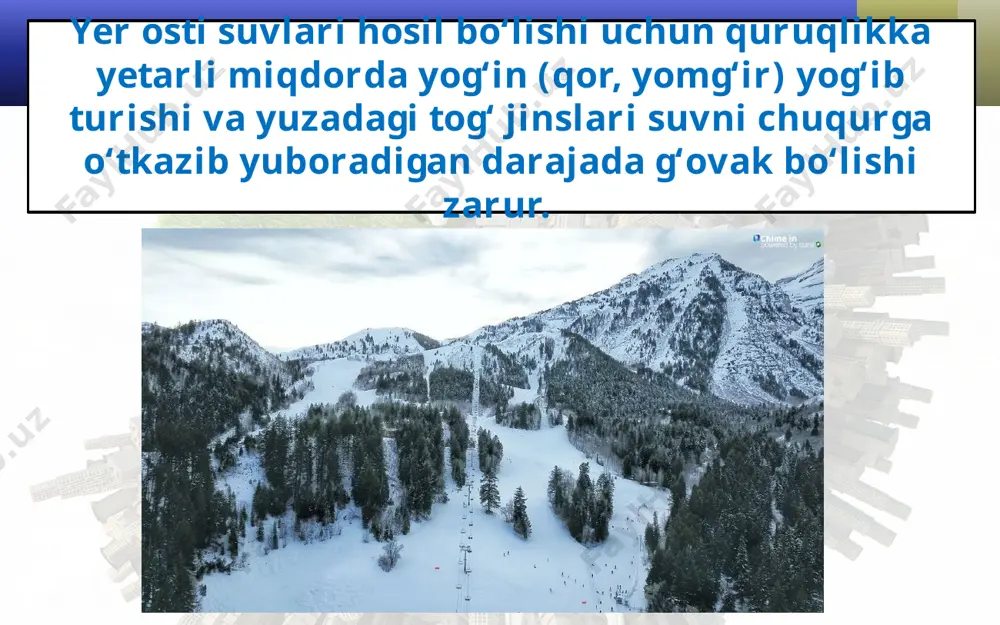 yer osti suvlari 5 -sinf - Page 3