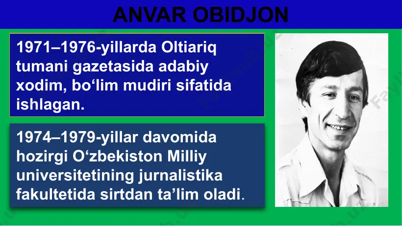naqadar, shuning o‘zi tuganmas iqbol. barchinoylar nigohida sir, alpomishlar ko‘zida yashin. yoshlik qaytar qalbga sochib nur, eslaysan ilk sevgi otashin… hayotning har lahzasi go‘zal, umrning har dami g‘animat. xalqimizning qon-qoniga yurtdoshlik, vatandoshlik tuyg‘usi singib ketgan. dunyoning qay chetida bo‘lmasin, ikki o‘zbekistonlik ko‘rishib qolsa, har ikkisining yuragi quvonchdan yayrab ketadi. holbuki, bu odamlar oldin hech qachon ko‘rishmaganlar, bir-birlarini tanimaydi. 14 hayotning har lahzasi go‘zal bir mahallar berishgan salom, endi esa olishar alik. tillarida duo, xush kalom, saodatdir hatto keksalik. kulib turgan munchoqko‘z bola “tinchlik” so‘zin solar yodingga. sochlaringdan erib oq tola intilasan yana oldinga… hayotning har lahzasi go‘zal, umrning har dami g‘animat. 15 hayotning har lahzasi go‘zal bu yurtda alp chinorlar o‘sar, ko‘k gumbazlar o‘ng-u so‘lingda. bir azaga kirib o‘tsang gar, so‘ng o‘nta to‘y uchrar yo‘lingda. goh birovlar tanishar ilk bor, goh yig‘ilar eski ulfatlar. odamzodga dunyo bo‘lmas tor to mavjuddir shirin suhbatlar… hayotning har lahzasi go‘zal, umrning har dami g‘animat. …