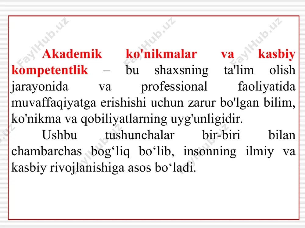akademik ko'nikmalar va kasbiy kompetentlik fani - Page 4