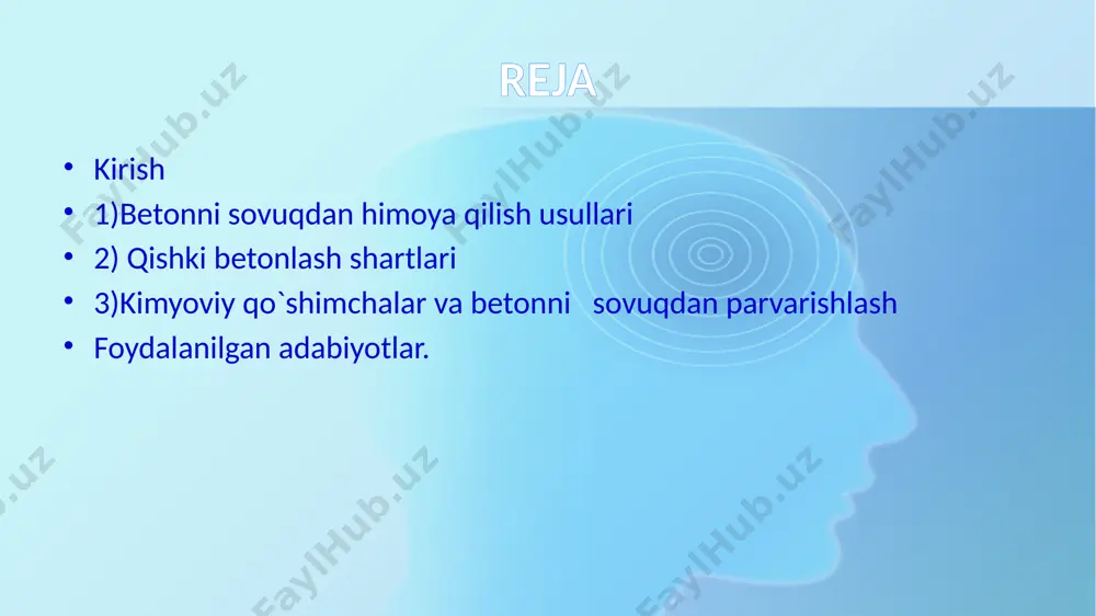 yo'li betonning sovuqqa chidamliligini oshiradigan qo'shimchalar bo'lib, sovuq mavsumda qurilish ishlarini bajarishga imkon beradi. ishlab chiqarish bosqichida eritma tarkibiga antifriz birikmalarini kiritish - ularni ishlatishda eritmaning plastisitivligi saqlanib qoladi va suv -15 c dan past haroratlarda ham muzga aylanmaydi. tsementlardan foydalanish, ularning gidratsiya jarayoni issiqlik chiqishi oshishi bilan birga keladi. bunday brendlar mavjud, ishlab chiqaruvchilar ularni tavsiya qilishlari va mijozni tarkibning o'zgarishi haqida ogohlantirishlari mumkin. eritmaga kaltsiy xlorid qo'shsangiz, lekin kompozitsiyadagi tsementning og'irligi bo'yicha 2% dan ko'p bo'lmagan plastik aralashmaning ichki isishi ta'sirini olishingiz mumkin. qishda yangi beton poydevorni himoya qilish poydevorni himoya qilish uchun juda oddiy usul qo'llaniladi - sirt talaş bilan qoplangan va tarpaulin bilan qoplangan va erga tushadigan tomondan ular gidroizolyatsiya bilan himoyalangan. agar er osti suvlari tufayli tuproq baland balandliklarda muzlamasa, u holda hidratsiya paytida beton tomonidan chiqarilgan issiqlik ijobiy haroratni saqlab turish uchun etarli bo'ladi. katta tanqidiy tuzilmalar va pollarni himoya qilish katta tanqidiy tuzilmalar …
