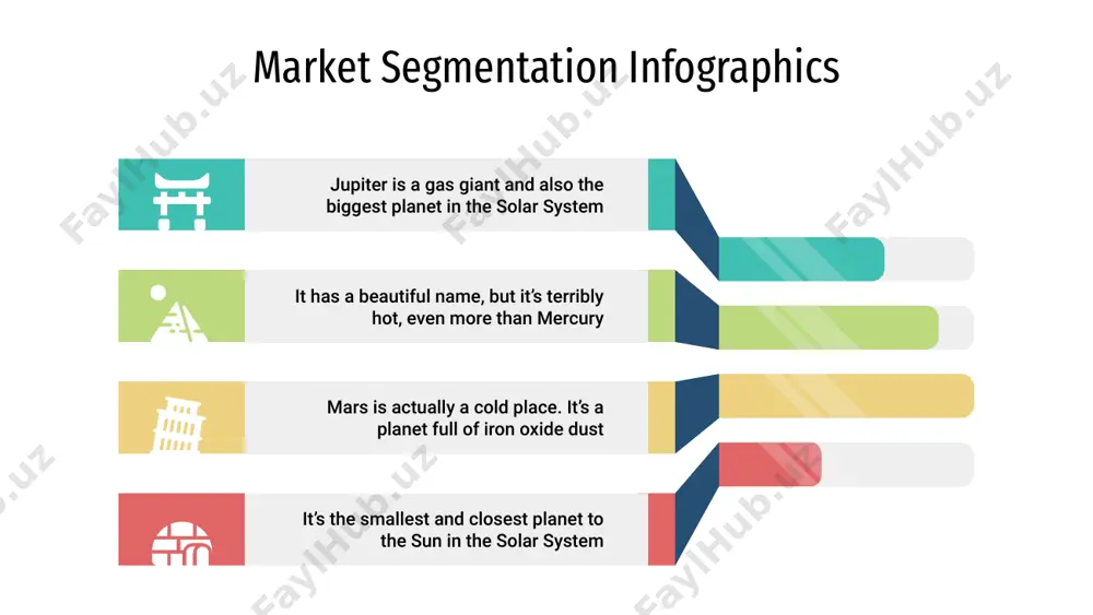 ation medicine industry market segmentation infographics it’s the smallest planet in the solar system venus has a very poisonous atmosphere it’s the biggest planet in the solar system it’s composed of hydrogen and helium it’s a cold place. it’s full of iron oxide dust mercury venus jupiter saturn mars most visited destinations in the world market segmentation infographics 50% 75% 75% 25% 50% jupiter is a gas giant and also the biggest planet in the solar system it’s the closest planet to the sun and the smallest one in the solar system saturn is a gas giant, composed mostly of hydrogen and helium venus has a beautiful name and is the second planet from the sun despite being red, mars is actually a cold place full of iron oxide dust market segmentation infographics venus, the second planet from the sun, has a beautiful name, but also extremely high temperatures and …