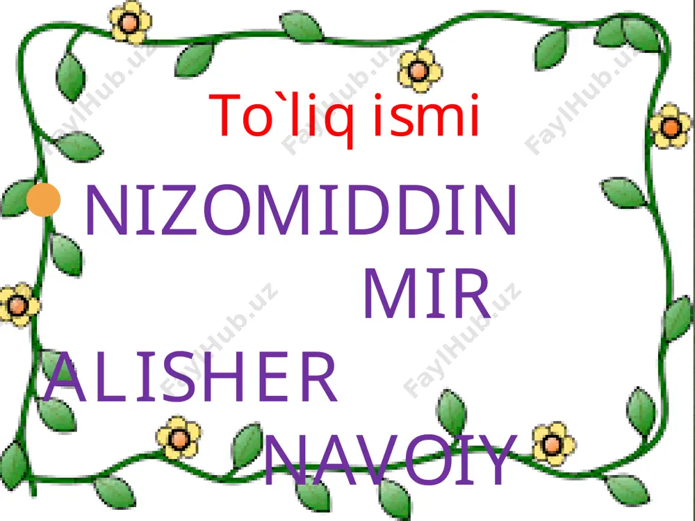 nizomiddin mir alisher navoiy - Page 5