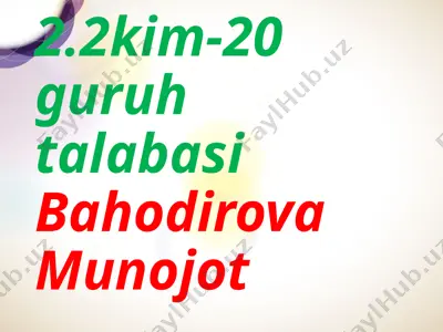 kislotalarning olinishi va xossalari (sulfat kislota) — PPTX