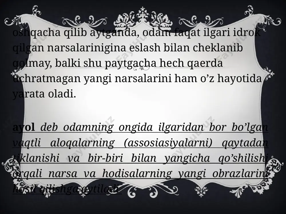 xayol haqida tushuncha - Page 4