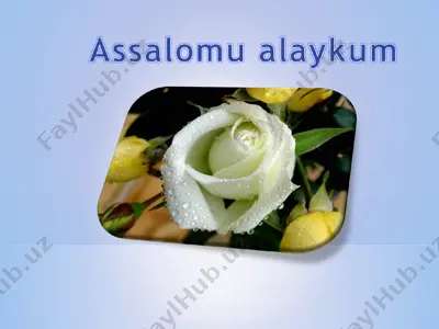 kirish. tasavvuf ta’limoti — PPT