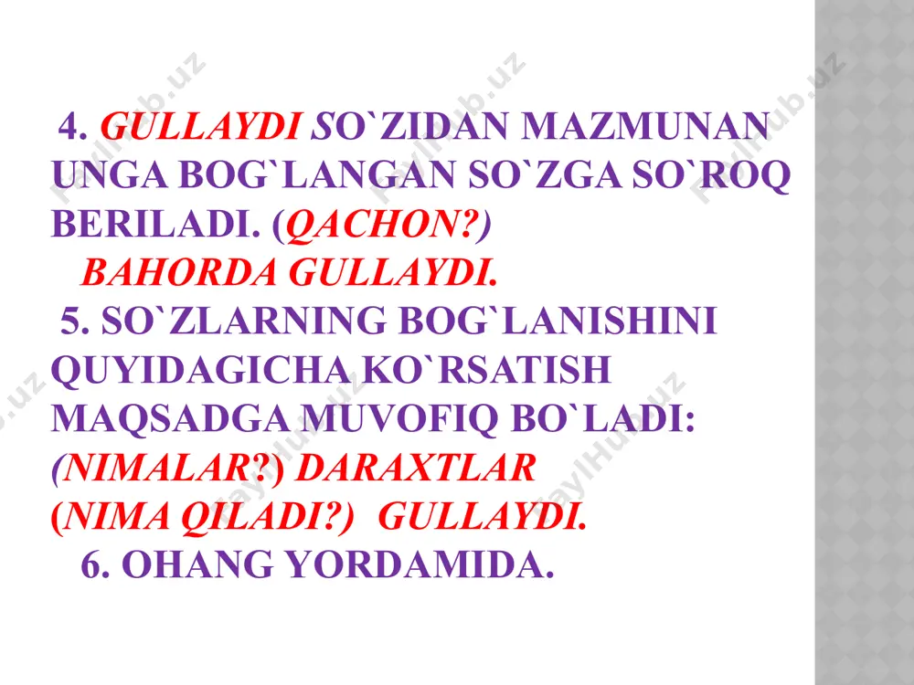 gapdaso`zlarning bog`lanishi mavzusini o`qitish metodi - Page 5