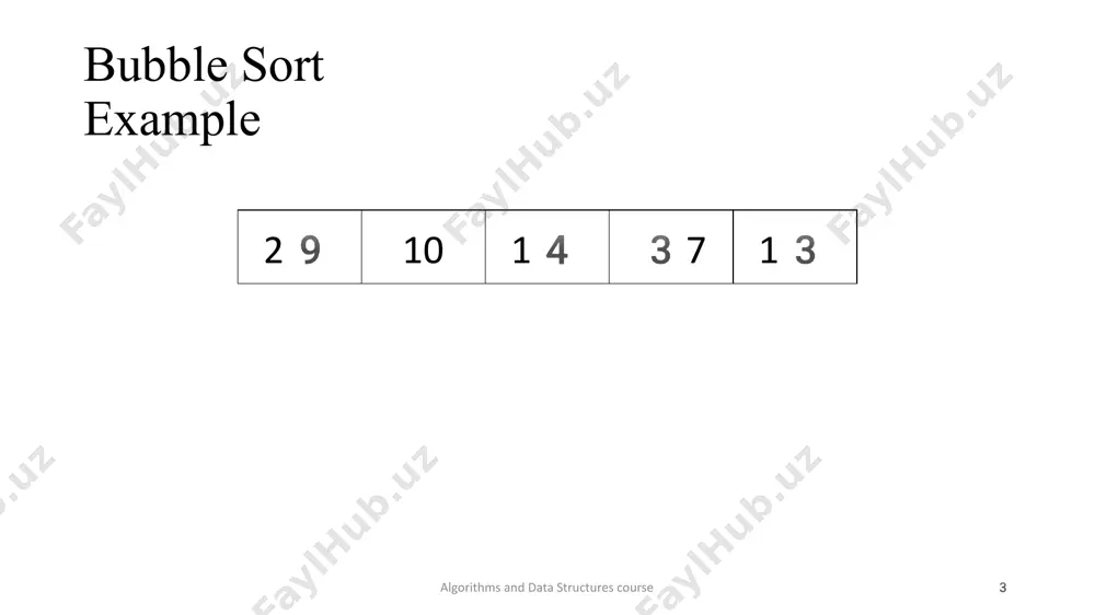 bubble sort - Page 3