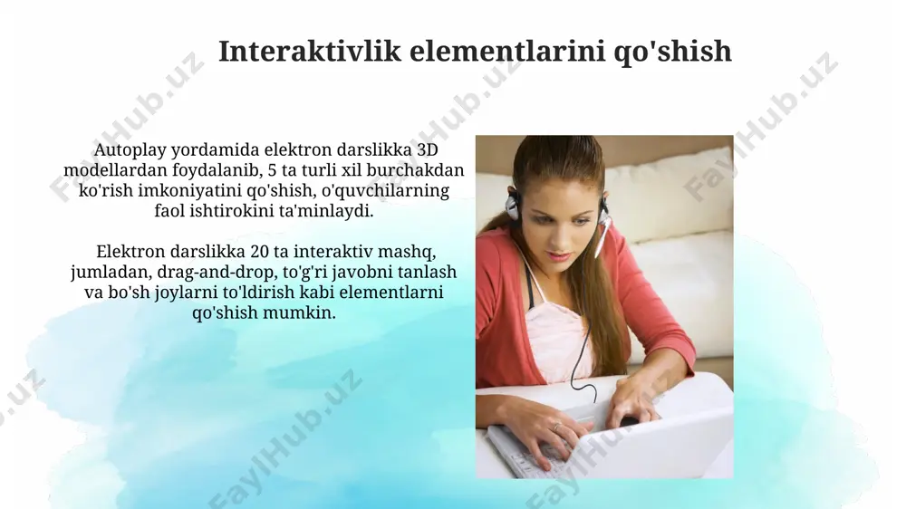 elektron darslik yaratish autoplay darsturida - Page 5
