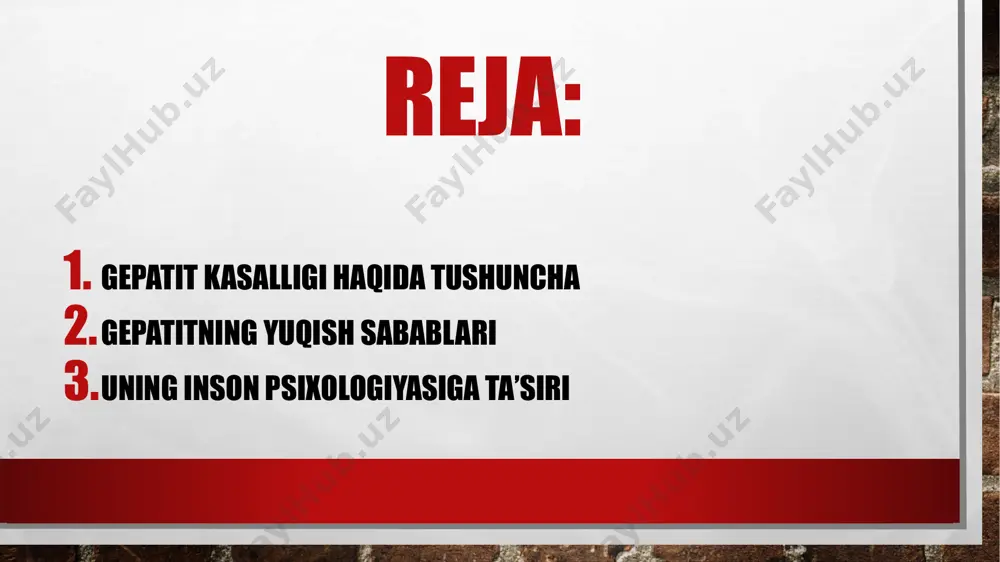 uqori virulentlik, yashirin davrning davomiyligi (odatda 10 yildan ortiq) va boshqa bir qator omillar tufayli ortishi mumkin. biroq, virusli invaziya hali ham surunkali gepatitning yagona sababi emas. shuningdek, quyidagilar mavjud: - toksik hcg; - otoimmün hcg; - surunkali xolestatik gepatit (chiqishning buzilishi tufayli safroning turg'unligi); - idiopatik surunkali gepatit (aniq sababsiz). toksik surunkali gepatitning variantlari spirtli va dorivordir. uning inson psixologiyasiga ta’siri kasallikning "sariqlik davri" ham oʻziga xos tarzda kechadi. koʻz oqi sargʻayishi bilan v. g .ning avj olgan davri boshlanadi; a shaklida bemor sargʻayishi bilan uning ahvoli ancha yengillashib tuzalinqiraydi. parenteral yoʻl bilan yuqadigan v. g .larda, ogʻiz orqali yuqadiganlariga nisbatan sariqlik davri uzoqroq choʻziladi, bemor tezda tuzalavermaydi, darmoni quriydi, koʻngli ayniydi, baʼzi hollarda badani qichiydi (xolestatik xili). v. g .larning xiliga qarab uning klinik alomatlari turlicha namoyon boʻlishi mumkin: sariqsiz oʻtadigan shaklida pigment almashinuvi buzilmaganligi sababli bemor sargʻaymaydi, siydigi va axlatining rangi oʻzgarmaydi, qonda bilirubin miqdori meʼyorida boʻladi. …