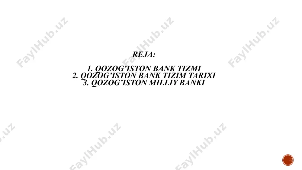 il 15-avgustdagi farmon bilan[7], qozogʻiston respublikasi milliy bankining asosiy vazifalariga jamgʻarib boriladigan pensiya jamgʻarmalari faoliyatini davlat tomonidan tartibga solish va nazorat qilish qoʻshildi. milliy bank oʻz vakolatlari doirasida boshqa mamlakatlarning markaziy banklari va banklari, xalqaro banklar va boshqa moliya-kredit tashkilotlari bilan munosabatlarda qozogʻiston respublikasining manfaatlarini ifodalaydi. milliy bank oʻz vazifalarini bajarishda foyda olish maqsadini boshqarmasligi kerak. milliy bank qozogʻiston respublikasi prezidentiga boʻysunadi, lekin qonun hujjatlari bilan oʻziga berilgan vakolatlar doirasida oʻz faoliyatini amalga oshirishda mustaqildir. milliy bank oʻz faoliyatini qozogʻiston respublikasi hukumati bilan muvofiqlashtiradi, oʻz faoliyatida hukumatning iqtisodiy siyosatini hisobga oladi va agar u oʻzining asosiy funksiyalarini bajarishga va pul-kredit siyosatini amalga oshirishga zid boʻlmasa, oʻz faoliyatini amalga oshirishda yordam beradi, uning amalga oshirilishi. qozogʻiston respublikasi prezidentining 2003-yil 31-dekabrdagi[9] farmon bilan qozogʻiston respublikasi milliy banki qayta tashkil etilib, uning tarkibidan qozogʻiston respublikasi moliya bozori va moliya institutlarini tartibga solish va nazorat qilish agentligi ajratildi. qozogʻiston respublikasi prezidentining 2004-yil 10-dekabrdagi farmon …