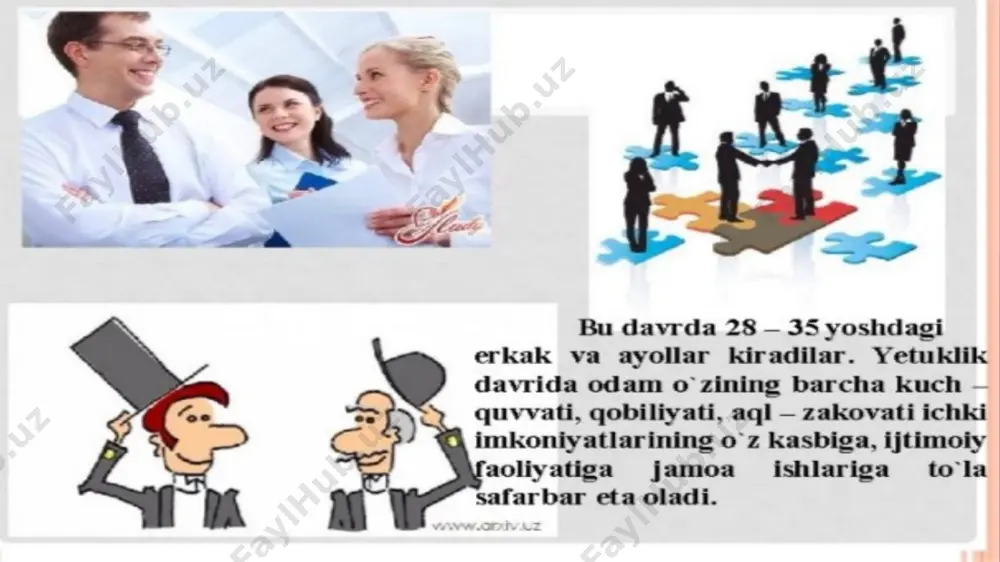 yetuklik va keksalik davrining psixologik xususiyatlari - Page 5