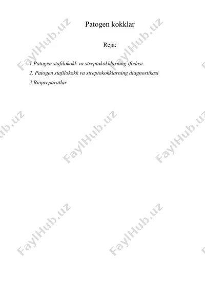 patogen kokklar — DOCX