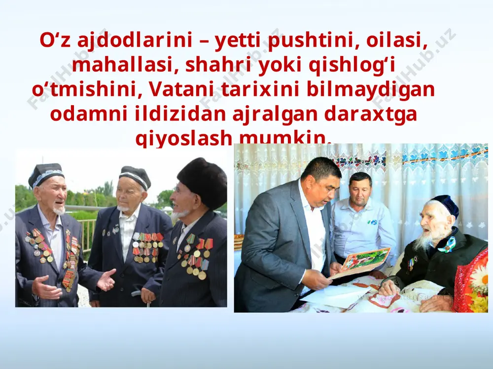 xotira – ulug‘ qadriyat 8 - sinf - Page 3