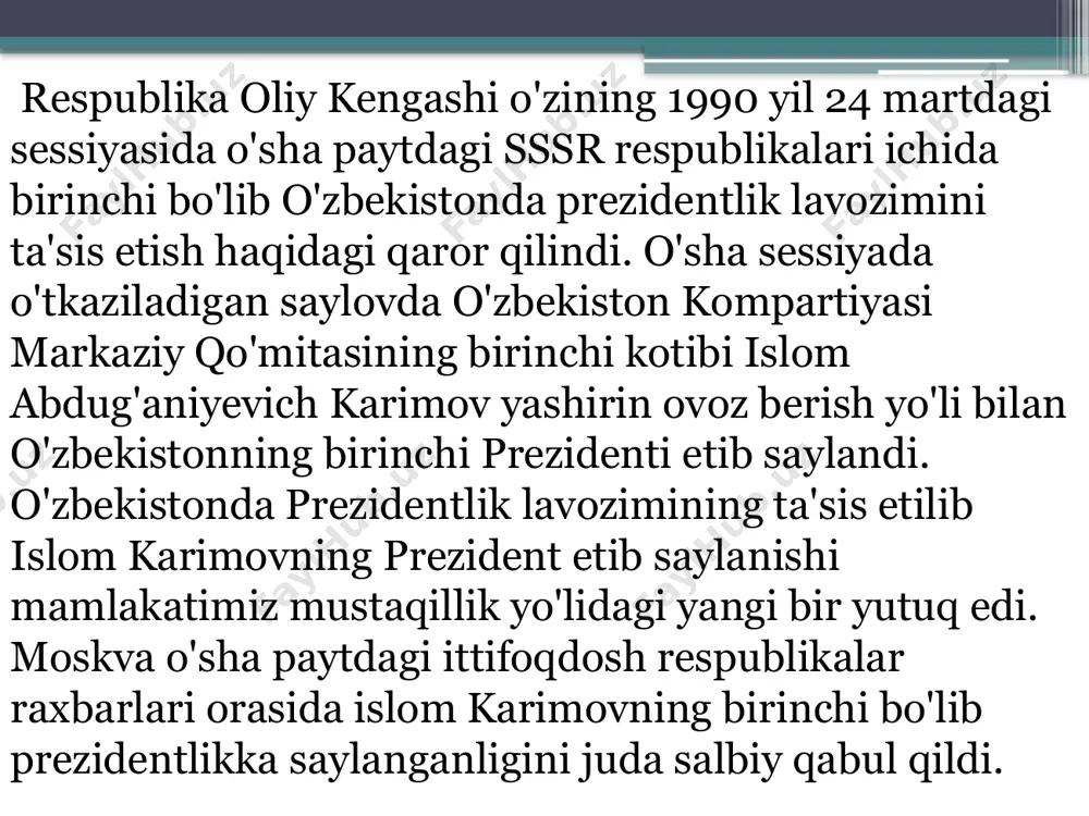 o'zbekistonning eng yangi tarixi - Page 5