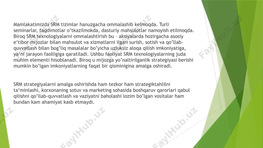 srm (supplier relationship management) tizimi - Page 5