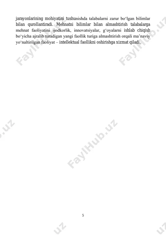 hkamlashning asosiy omillaridan biri hisoblanadi. mamlakatimiz rivojlanishining hozirgi bosqichida innovatsion faoliyatni rivojlantirish insoniyat taraqqiyoti va iqtisodiy o‘sishning muhim omiliga aylanmoqda. innovatsion faoliyatni doimiy rivojlanib borishi insoniyat va ijtimoiy hayot o‘zgarishiga jiddiy ta’sir ko‘rsatmoqda. “innovatsion iqtisodiyot” fani “ilmiy tadqiqot metodologiyasi”, “ijtimoiy-iqtisodiy rivojlanishning innovatsion modellari”, “axborot tizimlari”, “huquqshunoslik”, “innovatsion marketing” va “innovatsion menejment” kabi fanlar bilan o‘zaro aloqadorlikda o‘rganiladi. ushbu sohada eng yangi va zamonaviy ilmiy izlanishlarni olib borgan va shu sohaga oid ilmiy asarlar muallifi bo‘lgan jati senguptaning innovatsiyalarga bergan ta’rifiga to‘xtalib o‘tsak. “texnologiyalarga asoslangan innovatsiyalar mahsulot innovatsiyasi, sanoatda “ilmiy izlanish va rivojlanish”ko‘rinishidagi investitsiyalar va taqlid va takomillashtirishni o‘z ichiga olgan texnologiyalar transferini o‘zida mujassam etadi.innovatsiyalar turli shakllarda bo‘lishi mumkin, ammo har qanday shaklda u mahsulot tannarxini kamaytirish yoki bozor talabini kengaytirishga yordam qiladi. innovatsiyalarning ba’zi bir muhim turlari sifatida: texnologiyalarga asoslangan innovatsiyalar; endogen yoki ekzogen innovatsiyalar; sanoat rivojlanishida tanlov mexanizmi innovatsiyasi; texnologiyalar konsorsiumi orqali shakllantiriladigan innovatsiyalardan iborat. fanning vazifasi – …