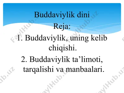 buddaviylik — PPTX