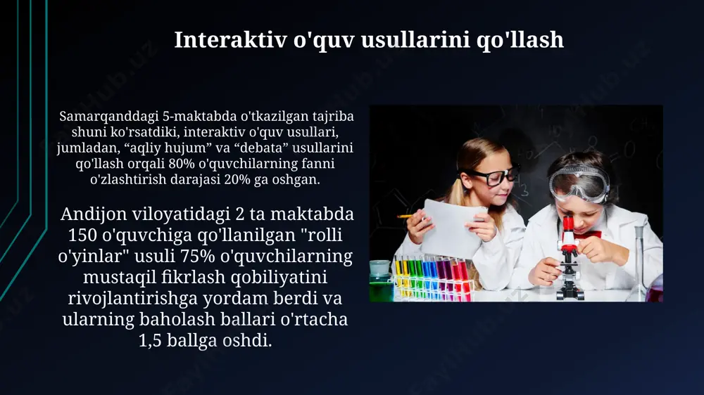 tabiiy fanlar darslarini loyihalash usullari - Page 4