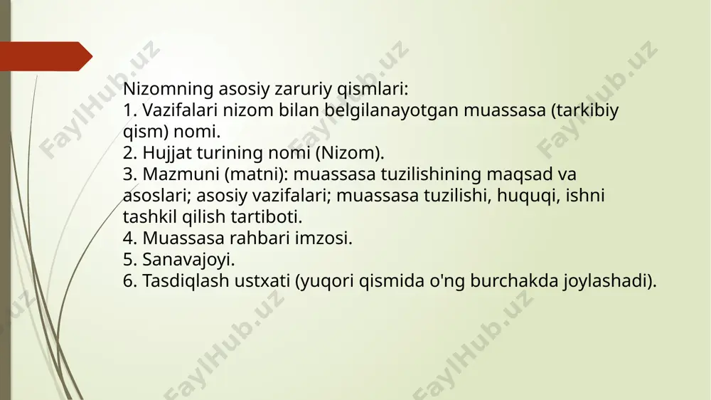 eriallarning mavjudligini hamda chiqarayotgan kitoblarga bo ' lgan talablarni hisobga olib, taraqqiyot istiqbollarini belgilaydi. 3.2. nashriyot barcha bosmaxonalar, tashkilotlar va mualliflar bilan shartnoma asosida ish olib boradi. 3.3. matbaa mahsuloti nashriyot rahbari yoki uning vakolati bilan ish ko'ruvchi shaxs ruxsat bergandan keyingina tarqatuvga chiqariladi. iii. huquq va majburiyatlari 3.1. nashriyot mavzular bo'yicha matbaa mahsulotlari chop etish rejasini tuzadi va tasdiqlaydi. o'z faoliyatini mustaqil rejalashtiradi, xomashyo va materiallarning mavjudligini hamda chiqarayotgan kitoblarga bo ' lgan talablarni hisobga olib, taraqqiyot istiqbollarini belgilaydi. 3.2. nashriyot barcha bosmaxonalar, tashkilotlar va mualliflar bilan shartnoma asosida ish olib boradi. 3.3. matbaa mahsuloti nashriyot rahbari yoki uning vakolati bilan ish ko'ruvchi shaxs ruxsat bergandan keyingina tarqatuvga chiqariladi. \ 3.6. nashriyot davlat, tijorat va boshqa tashkilotlardan ular bilan tuzilgan shartnomalar bo'yicha tovar birjalarida, yarmarkalarda barter va h.k. bo'yicha amaldagi qonunchilikda belgilangan o'z huquqlari doirasida cheklanmagan miqdorda moddiy-texnika mahsulotlarini sotib olishi mumkun. 3.7. nashriyot o'ziga tegishli binolar, inshootlar, uskunalar, …