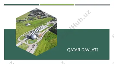 qatar davlati — PPTX