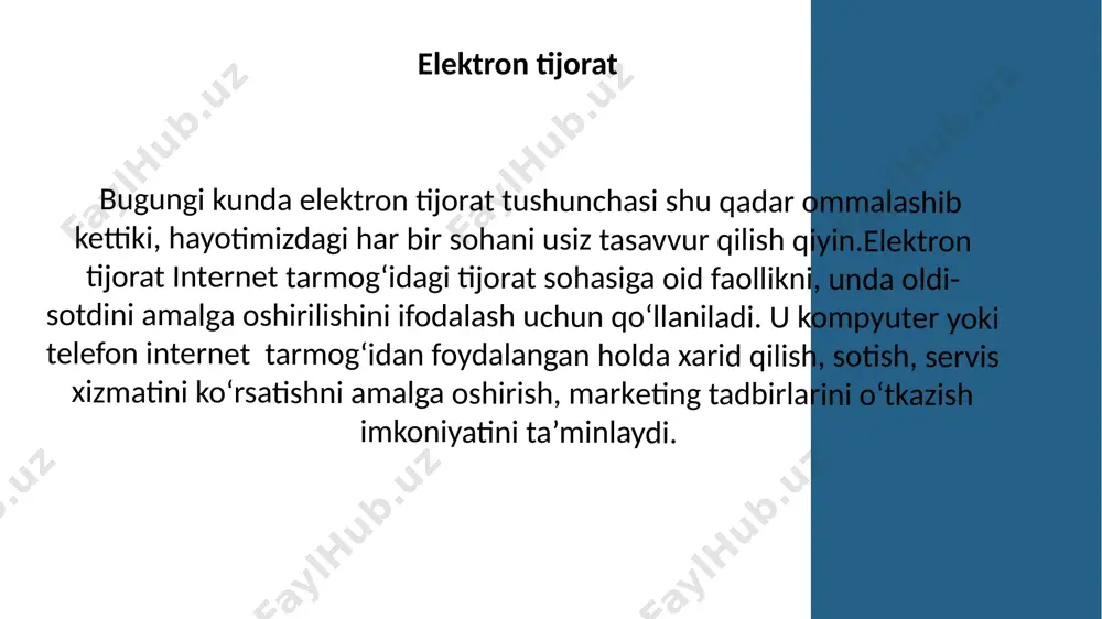 siz sevgan mebelni kreditga internet orqali bir zumdayoq xarid qilishni tassavur qila olasizmi? ha, o‘sha “yugur-yugur”larsiz, bank, kafil insonlar, ortiqcha hujjatlarsiz. bu juda oson! internet-do‘koniga kiring, o‘zingizga yoqqan mahsulotni tanlang va “muddatli to‘lovga xarid qilish” (kupit v rassrochku) tugmasini bosing. afzalliklar shunday bo‘lishi mumkin: xarid qilingan har bir mahsulotni uygacha bepul yetkazib berish. xaridlar 24 soat ichida, kunning 09:00 — 19:00 oralig‘ida bepul yetkazib beriladi . boshlang‘ich to‘lov harid foizsiz. 01 03 05 siz xaridni xohlang onlayn, xohlang do‘konlarda amalga oshirishingiz mumkin. to‘lovlarni istalgan turda — naqd yoki click, uzcard, visa kartalari, elektron to‘lov tizimi orqali amalga oshirishingiz mumkin. yutuqlar yutish imkoniyati 02 04 06 internet do‘konda ish tartibi internet do‘konda o‘zbekiston bo‘ylab tovarlar va mahsulotlar sotiladi va yetkazib beriladi. ishdamisiz, bolani uxlatayapsizmi, yo‘lda ketmoqdamisiz yoki sovg‘a olish oxirgi lahzada yodga tushdimi – har qanday vaziyatda mijozga ko‘mak ko‘rsatish eng asosiy vazifa. internet do‘kon bugungi zamonning talabi va eng raqobatdosh …
