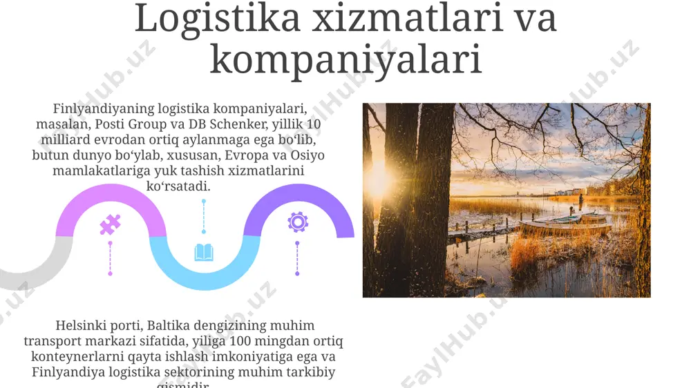 finlandiya davlatining logistika sohasi - Page 5