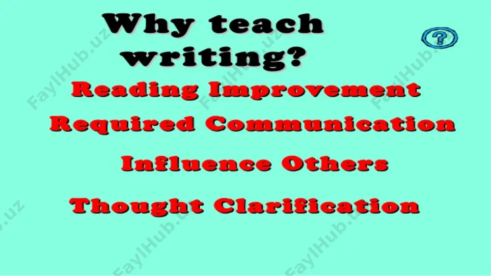 teaching writing in english - Page 4