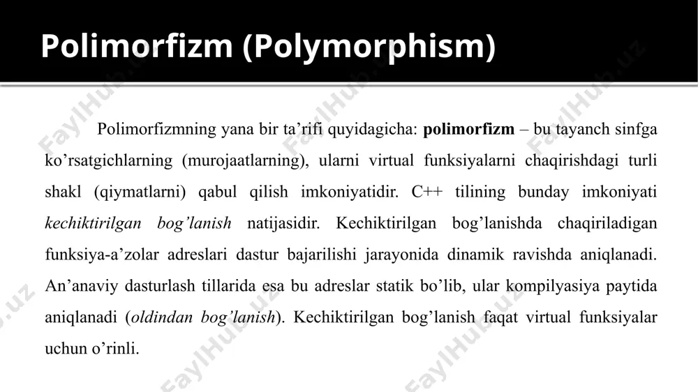 polimorfizm (polymorphism) - Page 5