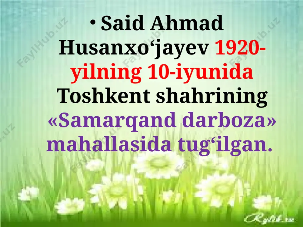 hikoyalar toʻplami bu haqdagi achchiq haqiqatni roʻy-rost ifodalaydi. ilk kitob said ahmadning birinchi kitobi «tortiq» nomli hikoyalar to‘plami bo‘lib, 1940-yilda nashr etilgan. asarlari dramalari: said ahmad 70-80-yillarda o‘z hikoyalari asosida «kelinlar qo‘zg‘oloni», «kuyov» nomli pyesalar yozadi. hikoyalar to‘plami: «er yurak» (1942); «farg‘ona hikoyalari» (1948); «muhabbat» (1949); «cho‘l oqshomlari» «odam va bo‘ron». qissalari: «qadrdon dalalar» (1949); «hukm» (1958). romanlari: 1964-1974-yillar oralig`ida “ufq” trilogiyasini yozdi. 1988-yili adibning «jimjitlik» romani nashrdan chiqadi. istiqlol yillarida «xandon pista» (1994); «bir o‘pichning bahosi» (1995) hajviy to‘plamlari. «yo‘qotganlarim va topganlarim» (1998); «qorako‘z majnun» (2001); «kiprikda qolgan tong» (2003) kitoblari; 3 jildli «tanlangan asarlari» (2000) chop etildi. adib hikoyalarida: oybekning psixologik tasvir mahorati, gʻafur gʻulom yumori, abdulla qahhor bayonidagi ixchamlik mujassamdir. “kelinlar qo`zg`oloni” kinofilmi haqida suratga olinga vaqti: 1985-yilda “o`zbekfilm” kinostudiyasi tomonidan suratga olingan. rejissor: melis abzalov. bosh rol – qaynona rolida tursunoy jafarova. bilib oling! e’tirof said ahmad o‘zbekiston xalq yozuvchisi (1980). o‘zbekistonda xizmat ko‘rsatgan madaniyat xodimi …