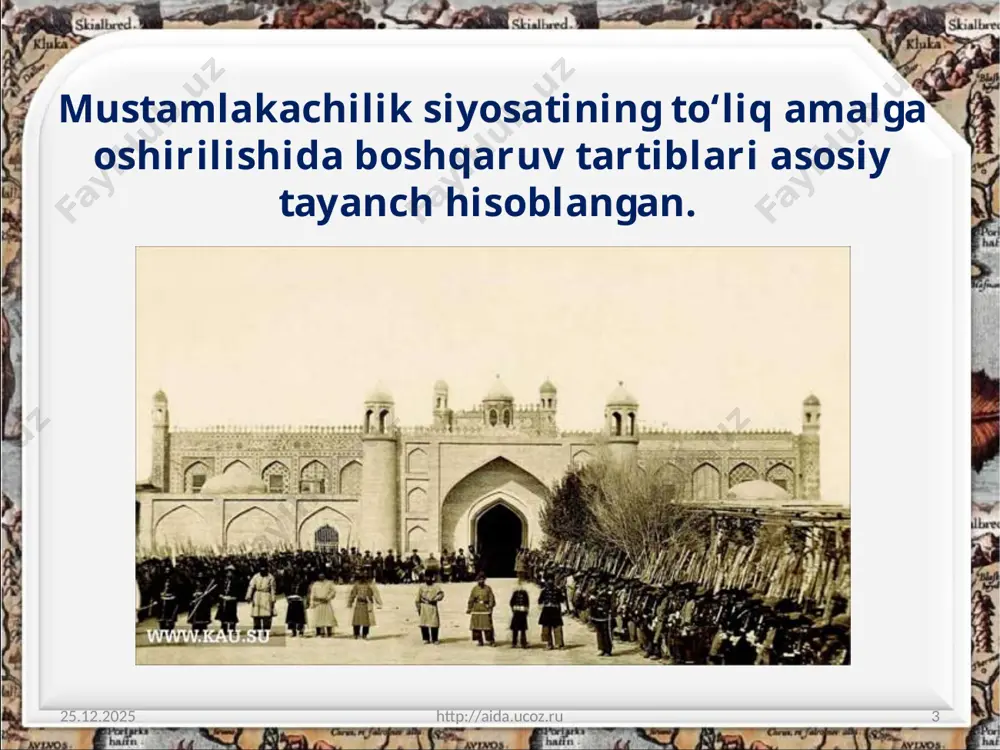 turkiston general-gubernatorligining siyosiy-ma’muriy boshqaruv tizimi 9 -sinf - Page 3