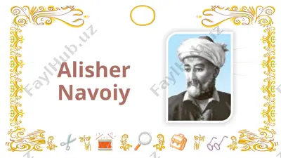 alisher navoiy — PPTX