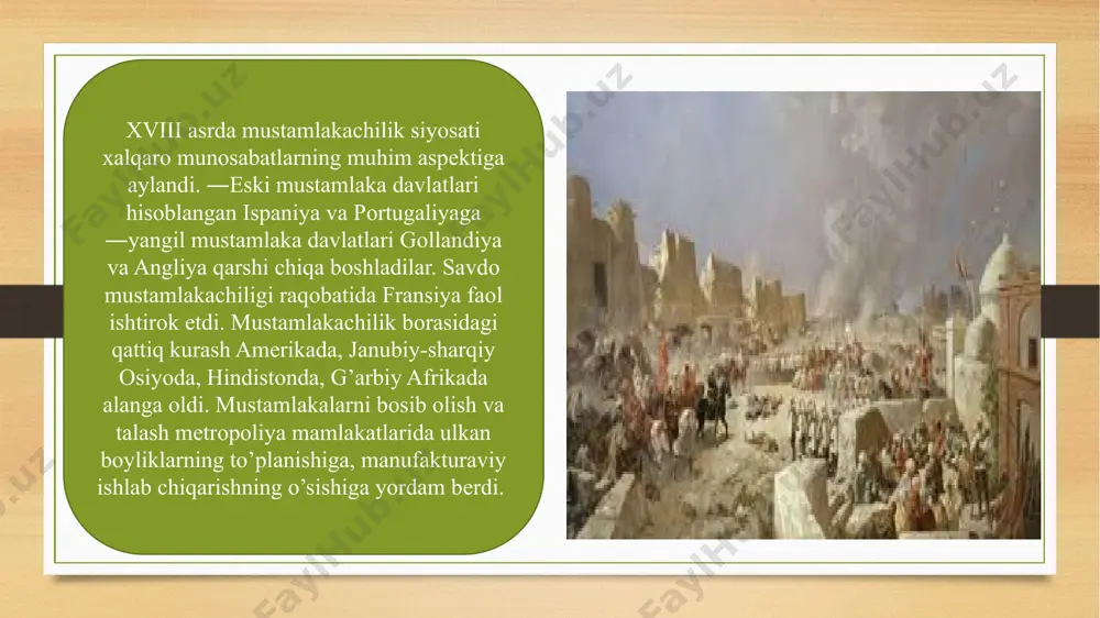 tuzumi uzul-kesil halokatga uchradi. sharq masalasining keskinlashuvi va rossiyaning 1853-1856 yillardagi qrim urushidagi mag’lubiyati ―vena tuzumining butunlay halokatga uchraganidan va yevropa ishlarida rossiyaning burungi ta’siri yo’qolganidan darak beradi. keyingi yillar xalqaro munosabatlari rus diplomatiyasining 1856 yil 30 martda tuzilgan parij shartnomasining rossiya obro’siga putur etkazadigan shartlarini bekor qilishga qattiq kirishgani bilan belgilanadi. ―vena tuzumining halokati sababli yangi xalqaro sharoit shakllandi. qrim urushi yevropadagi kuchlar nisbatini butunlay o’zgartirib yubordi. rossiyaning tashqi siyosiy kuchiga zarar etdi. avstriya-rossiya-prussiya ittifoqi tarqalib ketdi. fransiya ―1815 yil traktatlarini butunlay unutishga harakat qildi. fransiya mustamlakachilik siyosatining kuchayishi natijasida an’anaviy frank-angliya qarama-qarshiligi keskinlashdi. germaniya va italiyaning birlashishi davrida prussiya va sardiniya qirolligining xalqaro faolligi sezilarli darajada oshdi. avstriyaning mavqei esa pasaydi. xalqaro munosabatlar rivojidagi muhim omil 60-yillarda aqsh da ro’y bergan fuqarolar urushi sababli amerikada fransiya va buyuk britaniya siyosatining kuchaytirilishi bo’ldi. bir paytning o’zida polsha masalasi keskin tus oldi. 1863 yildagi qo’zg’olon sababli buyuk britaniyaning, ayniqsa, fransiyaning …