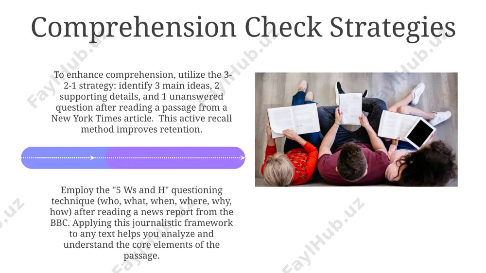 techniques for better understanding reading passages - Page 4
