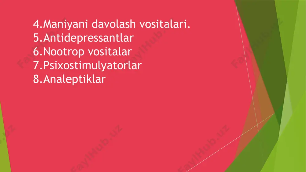 psixotrop dori vositalarining klinik farmakalogiyasi - Page 4