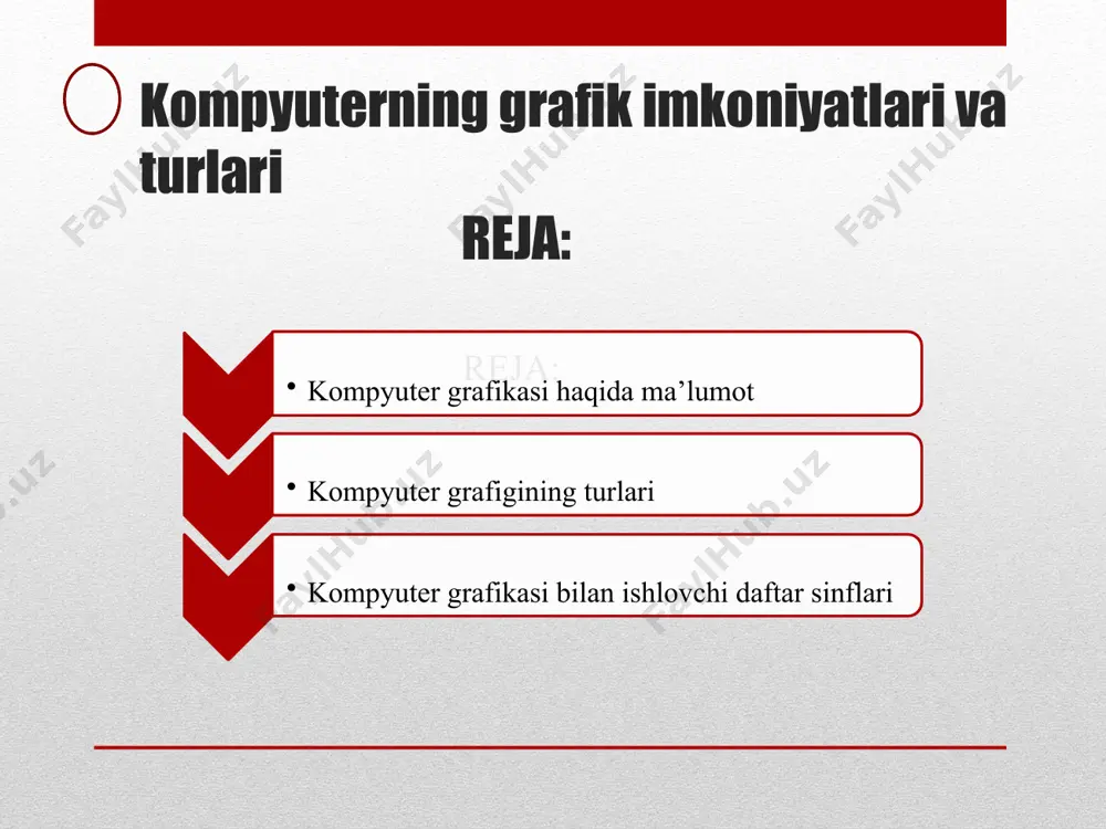 b) unity c) adobe after effects d) coreldraw 5. vektor grafikasi qanday xarakterga ega? a) pikselga asoslangan b) o'lchovli grafikalar c) rastr grafikalar bilan bir xil d) sifatni yo'qotmasdan kattalashtirilishi mumkin etiboringiz uchun rahmat image2.jpeg image3.jpeg image4.jpeg /docprops/thumbnail.jpeg