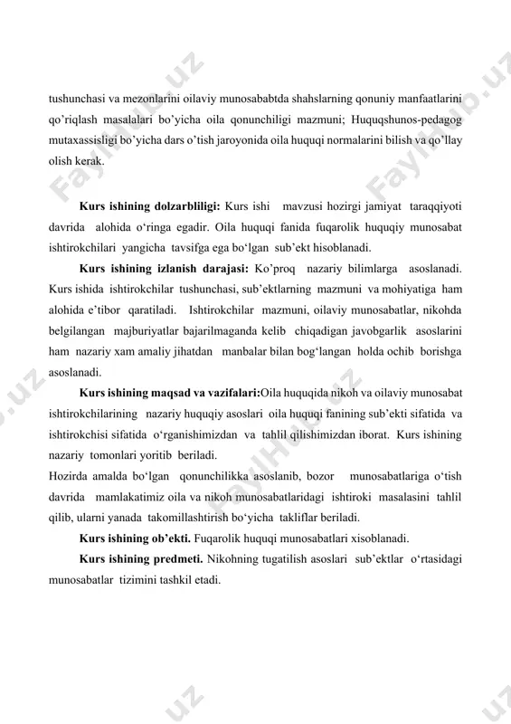 moddiy va nomoddiy ehtiyojini qondirishida keng qo‘llaniladi. kurs ishining tuzilishi va xajmi. kurs ishi kirish, 2ta bob, xulosa va adabiyotlar ro‘yxatidan iborat bo‘lib, matn23 bet 14 shirft asosida yozilgan 1. shartnoma tushunchasi va uning bozor munosabatlari sharoitidagi ahamiyati. fkning 8-moddasi talabiga ko’ra, shartnomalar taraflar o’rtasida fuqarolik huquq va burchlari vujudga kelishining asoslaridan biridir. shubhasiz, bugungi kunda shartnomalarga alohida ahamiyat berilmoqda. chunki shartnomalarda boshqa yuridik faktlarga qaraganda, taraflarning erki-irodasi to’la ifodalanadi. shartnomaga kirishuvchi shaxslar kim bilan, qancha, qachon shartnoma tuzishni u tufayli yetkazib berilishi lozim bo’lgan pul, tovar, ashyolarni qaysi muddatlarda, qanday transportlarda yetkazilishini, to’lov amaldagi qanday shakllarda bo’lishini mutlaqo o’zlari, mustaqil hal qiladilar. ular shartnomalar tuzishda erkindirlar, shartnoma tuzishga majburlashga yo’l qo’yilmaydi[footnoteref:1]. [1: аmmо бу ҳоlатдан айриm истисноlар бор. чунончи, парвоз вақтида ёки аэропорт, шоҳбекат, бекат, бандаргоҳда рўй бериши mуmкин бўlган бахтсиз ҳодисаlарда давlат mажбурий суғуртасидан ўтказиlиши керак бўlган ҳаво, теmир йўl, ички сув ва автоmобиlь транспорти йўlовчиlари mуқаррар тарзда …