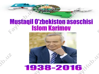 islom karimov — PPTX