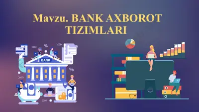 bank axborot tizimlari — PPTX