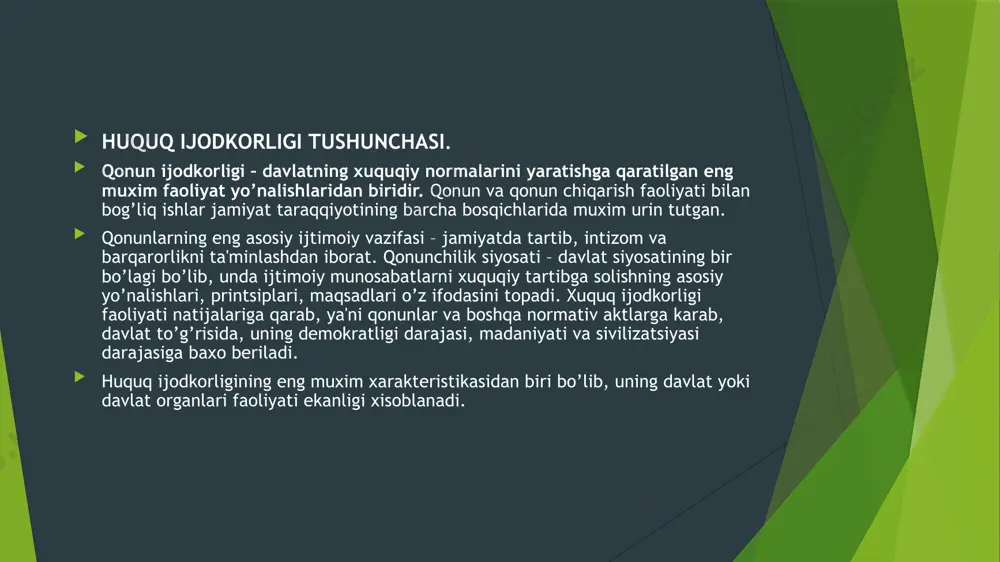 qonun ijodkorligi - Page 5