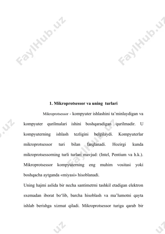r (rgx)- dan, amal bajarilgandan so‘ng hosil bo‘lgan bo‘linmani saqlovchi registr (rgy)- dan, takt schyotchigi (crt) va xona turining to‘lib – toshishini belgilovchi trigger (tp) dan iborat. bo‘linma raqami qoldiq ishorasi amal bajarilishida avvalo bo‘linmaning ishorasi aniqlanadi. agar bo‘linuvchi va bo‘luvchining ishoralari har xil bo‘lsa (amal bajarilishida avvalo bo‘linmaning ishorasi aniqlanadi. agar bo‘linuvchi va bo‘luvchining ishoralari har xil bo‘lsa (sign sm sign rgx), bo‘linmaning ishora xonasida «1» holat o‘rnatiladi (sign rgy:=1) va demak, bo‘linma manfiy sondir. agar ishoralar bir xil bo‘lsa, amalning bu bosqichi bajarilmaydi va rgy, grt da hamda sm va rgx ning ishora xonalarida «0» holat o‘rnatiladi. agar sm ning ishora xonasida «0» yozilgan bo‘lsa, bo‘linuvchidan bo‘luvchi ayriladi. buning uchun sm ga rgx da saqlanuvchi son teskari kodda uzatiladi (sm:= sm+rgxtesk). natijada musbat son hosil bo‘lsa (sign sm = 0),bo‘linuvchi bo‘luvchidan katta ekanligi ma’lum bo‘ladi, ya’ni xona turining to‘lib – toshishi sodir bo‘ladi (tp: = 1) va amal …