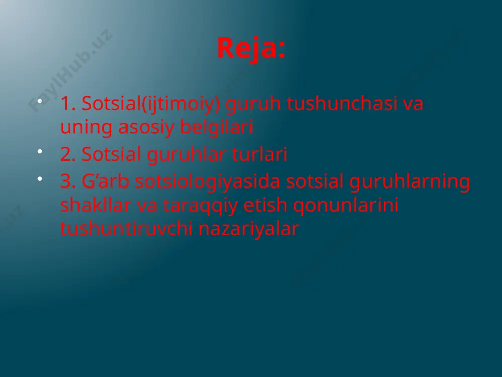 ya'ni guruh a'zoligiga qabul qilish mеzoni kam talabchanlik bilan qabul qilinadigan guruhlar. shuningdеk, nihoyat xohlagan kishi ko`rishi mumkin bo`lgan ochiq guruhlar va bu guruhlarda a'zolarga nisbatan aniq talablar ko`yilmaydi, ko`pincha guruhlar a'zo qabul qilish va a'zolarni guruhdan chiqishi uchun aniq talab qo`yadi. buning natijasida guruhning bir xilligi va uning ta'sir doirasi taminlanadi. masalan bu gruhga do’stlikni misol qilib olsak do’stlil hurmat, do’sti uchun hamma narsaga tayyor bo’lish, bir biridan zavqlash kabi tuyg’ular ustiga qurilib ijtimoi tenglikdan qa’tiy nazar ijtiimoiy guruh b o’la olar ekan. bu diogrammada ijtimoiy guruhlarning tabaqalanib bir oylik ishlab topadigan maoshlarini taxlil qilamiz. diogramma 2009-yil bangladesh mamlakatini misol qilib oldik. aholini 66% i ishsizlar, ishga layoqatsiz qariyalar va bolalar, nogironlar va ayollardir. ular deyarli bir kunda zo’rg’a ovqat topib yeydilar ular pul ishlab topisha olishmaydi. aholini 5% i o’smirlar ular 1$ dan 50$ gacha pul topishadi asosan ularning ishlari hammollik va dehqonlarga, savdogarlarga yordam berishdan iborat. aholini …