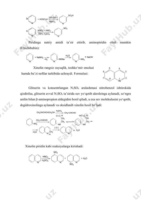 . o.ya.neyland organicheskaya ximiya. m.: «viysshaya shkola». 1990. s.166-172, 658-696. 2. a.n.nesmeyanov, n.a.nesmeyanov nachala organicheskoy ximii. m.: «ximiya». 1970. kniga 2. s.288-376. 3. a.e.agronomov izbranno‘e glavo‘ organicheskoy ximii. m.: «ximiya». 1990. s.474-539. 4. k.n.axmedov, h.y.yo‘ldoshev organik kimyo usullari. 2 qism. t.: «universitet». 1993. 136-147 b. image6.wmf image7.wmf image8.wmf image9.wmf image10.wmf image11.wmf oleobject1.bin image1.png image2.png image3.wmf image4.wmf image5.wmf