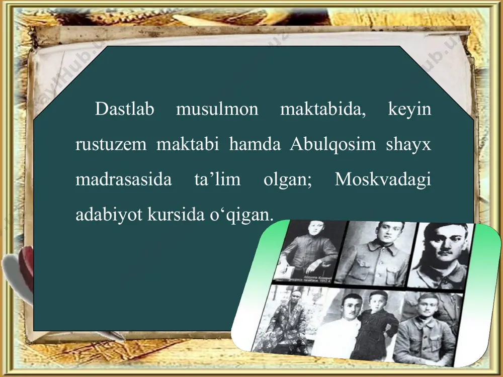 nozik jarayonlar bor holicha butun ziddiyatlari bilan ko‘rsatiladi. abdulla qodiriy ijodiy merosida muhim o‘rinni tutadigan, «xudoyorxon va munshiylari hayotidan olingan» ikkinchi «mehrobdan chayon» nomli tarixiy romanini 1928-yilda yozadi. asarda xon zamonidagi xalqning hayoti, saroydagi kirdikorlar bilan birga anvar va ra’nolar ishqining ziddiyatli visol tarixini g‘oyatda ta’sirchan tasvirlaydi. ularning muhabbat yo‘lidagi his-tuyg‘ularini, yo‘liga to‘g‘anoq bo‘lgan «ag‘yorlar»ga qarshi kurashlarini juda tabiiy bayon qiladi. yozuvchi anvar va ra’no timsolida chin muhabbatni, romandagi safar bo‘zchi siymosida to‘g‘rilik va sadoqatni tarannum etsa, solih mahdum obrazi orqali hayoti ziddiyatlarga ko‘milgan g‘aro yib bir insonni, abdurahmon qiyofasida pokiza mehroblarni bulg‘ab yurgan munoĭq kimsalarni ko‘rsatdi. abdulla qodiriy «mehrobdan chayon» romanida ham, xuddi birinchi romanidagidek, voqelikning badiiy talqi nida bag‘oyat mohir ekanini namoyon qildi. garchand adib original asarlar yozib, o‘z xalqining ma’naviyati xazinasini bebaho durdonalar bilan boyitayotgan bo‘lsa ham, mustabid tuzum uni dushmanlikda aybladi. abdulla qodiriy manglayiga qatag‘on qurbonlari qatoriga tizilishdek bir qismat bitilgan ekan. adib 1937-yil 31-dekabr kuni …