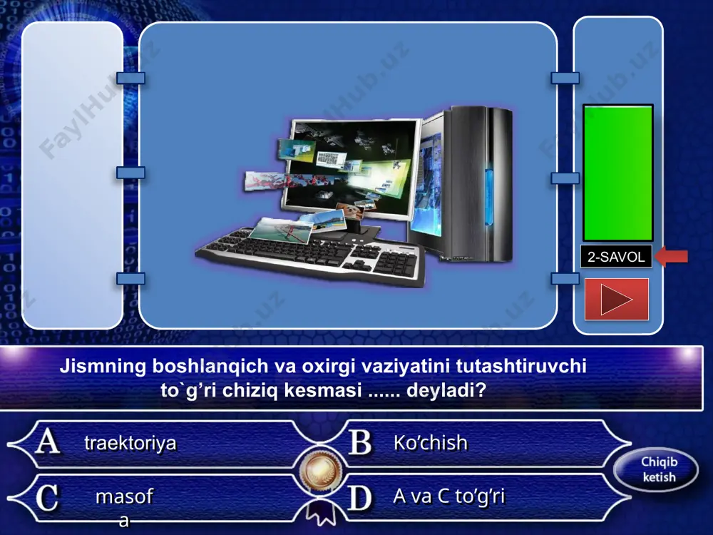7-sinflar uchun kim millioner bo'lmoqchi? - Page 3