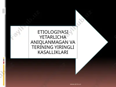teri kasalliklari — PPTX