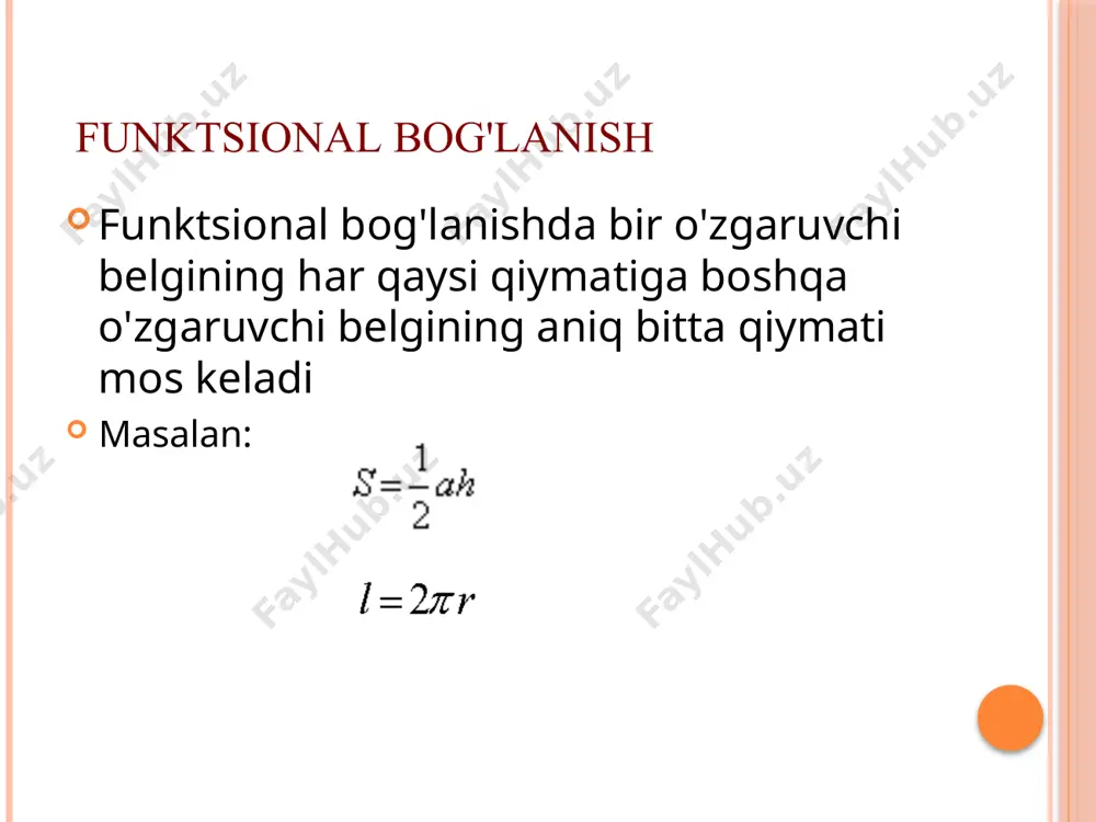 o’zaro bog’lanishlarni statistik o’rganish - Page 5
