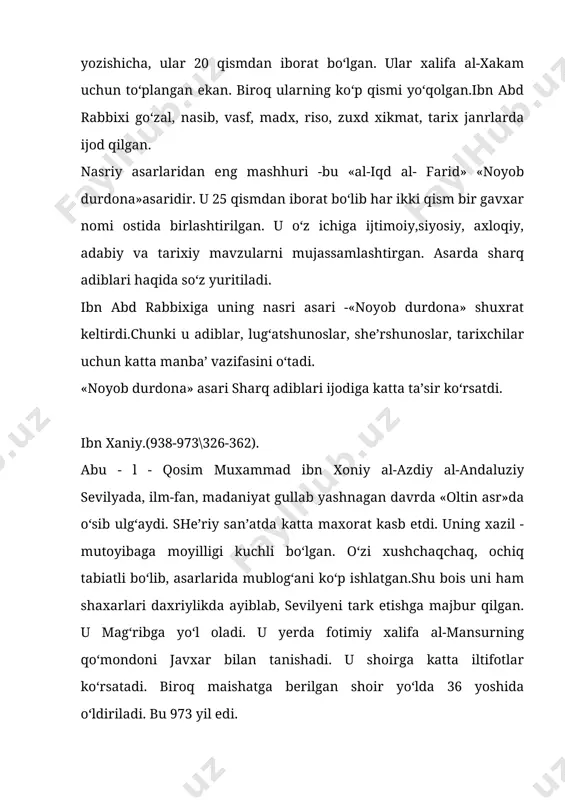davlatining ham shoiri, ham tarixchisi sifatida har bir voqeaga o‘z munosabatini bildirib turdi. shu tufayli u butun andaluziya bo‘yicha mashhur bo‘lib ketdi. biroq al mansurning vafoti saroy shoirlarining tarqalib ketishiga sabab bo‘ldi. chunki yangi xalifa otasi davridagi shoirlarni saroyda qoldirgan bo‘lsa-da, shoirlar va ularning she’rlariga uncha ahamiyat bermadi. yaxshi she’rni yomon she’rdan ajrata bilmadi. ketma-ket xalifalarning o‘zgarishi saroy shoirlari ahvolini og‘irlashtirdi. shuning uchun boshqa shoirlar kabi ibn darroj ham kordovadan seutuga- ali ibn hammud saroyiga keladi va albatta unga bag‘ishlab bir qasida yozadi. o‘zining bu shimoliy afrikaga qilgan safari ma’qul kelmay yana ispaniyaga qaytadi. 1014-1018 yillar u almeriya, valensiya, xativ, targos degan shaharlarga boradi va u yerda o‘z baxtini qidiradi. biroq hech yerda qo‘nim topa olmaydi. sakkiz yillik sargardonlikdan so‘ng ibn darroj saragosga - tujibiylar sulolasi saroyiga keladi va bu yerda o‘n yil xizmat qiladi. u juda ko‘p qasidalar yozadi va 1030 yili shu yerda vafot etadi. ibn darroj ijodi …