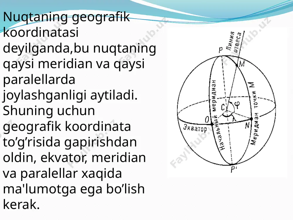 geodeziyada qo'llaniladigan koordinatalar sistomasi - Page 3